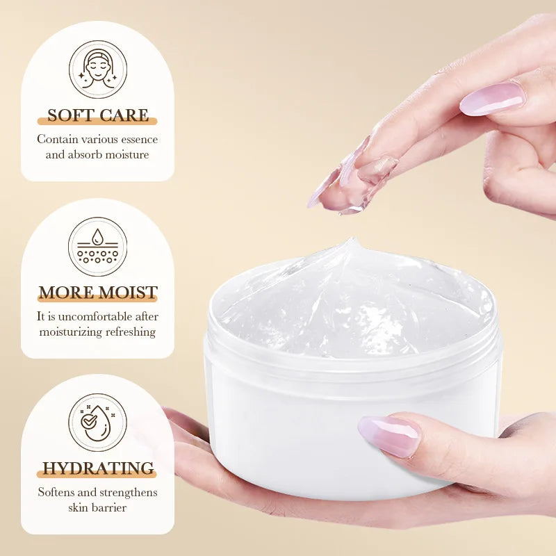 BIOAQUA White Rice Raw Pulp Face Gel Creams Moisturizing Face Cream Hydrating Brightening Facial Gel Skin Care Products