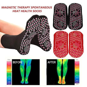 Tourmaline Self-Heating Magnetic Socks Self-Heating Socks Tourmaline Magnetic Therapy Comfortable Winter Warm Massage Socks